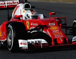 Sebastian Vettel vuelve a liderar un intenso segundo día de test en Barcelona
