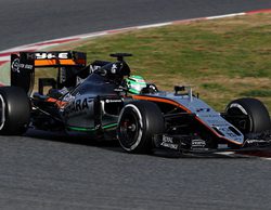 Nico Húlkenberg marca el ritmo en el tercer día de la primera semana de test en Barcelona