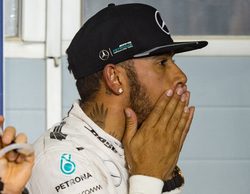 Lewis Hamilton: "Estoy contento, la última vuelta ha sido muy divertida"