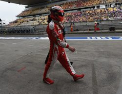 Kimi Räikkönen: "En general ha sido un día bastante complicado"