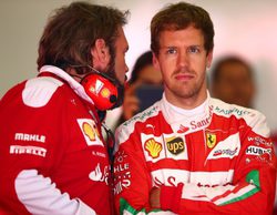 Sebastian Vettel se impone bajo la lluvia en los Libres 3 del Gran Premio de China