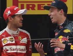 Daniil Kvyat firma podio en China: "El coche está rindiendo muy bien"
