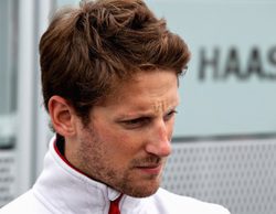 Grosjean frustrado por los fallos con el alerón delantero: "Es la cuarta vez este año"