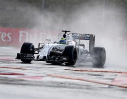 Felipe Massa tras chocar en Q1: "En condiciones así estas cosas pueden suceder"