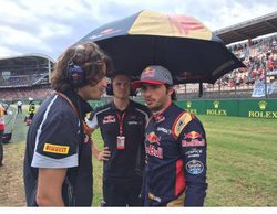 Carlos Sainz: "Hemos perdido mucho tiempo en la primera parada en boxes"