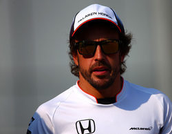 Fernando Alonso contento con el MP4-31 en Monza: "Fue un día positivo"