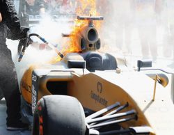 Kevin Magnussen: "Mi equipo ha estado fantástico a la hora de lidiar con el fuego"