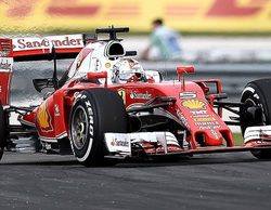 Sebastian Vettel: "Estoy decepcionado al ver a los dos Red Bull delante"