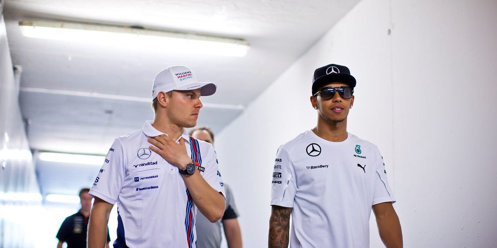 Valtteri Bottas: "Feliz de tener a Hamilton como compañero"