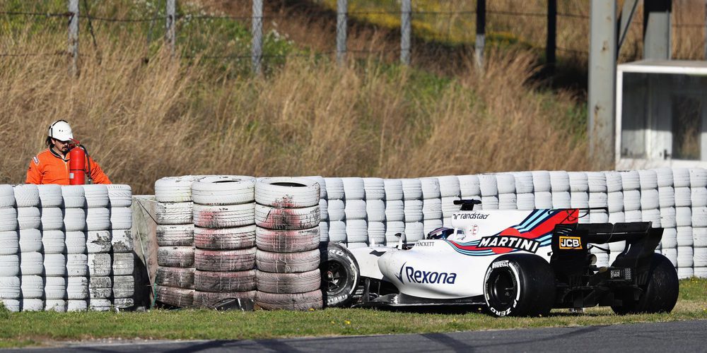 Lance Stroll: "Fue desafortunado lo que sucedió al final, pero cosas así suceden"