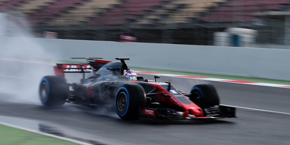 Romain Grosjean: "El equipo está haciendo un gran trabajo, el monoplaza está yendo a mejor"