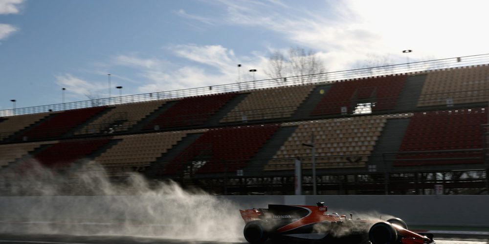 Stoffel Vandoorne: "El coche me dio buenas sensaciones en condiciones de pista cambiante"