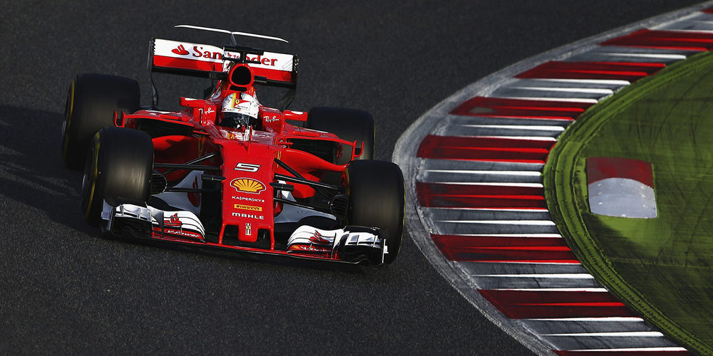 Sebastian Vettel domina y disipa las dudas que asomaron ayer en Ferrari