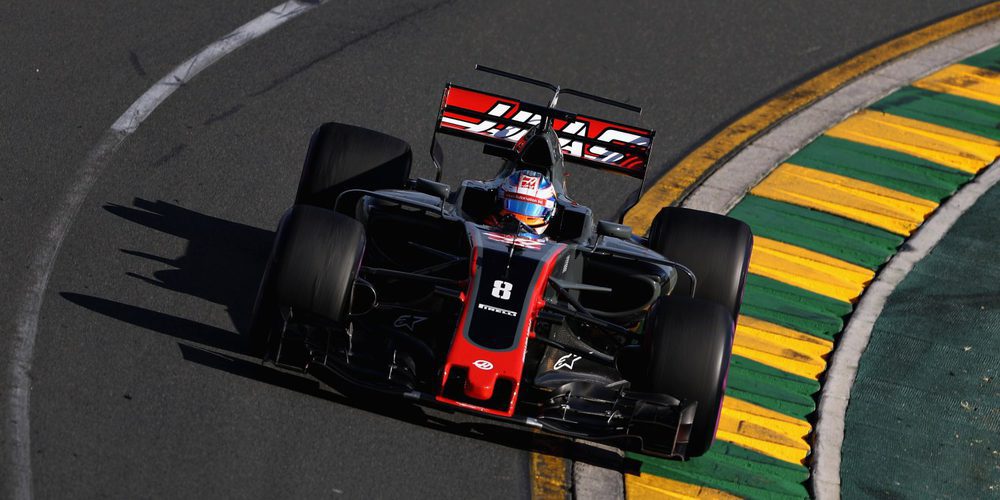 Romain Grosjean se muestra optimista con el rendimiento de Haas