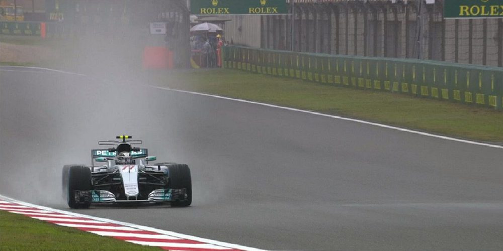 El clima complica la actividad en pista en los Libres 1 del GP de China 2017