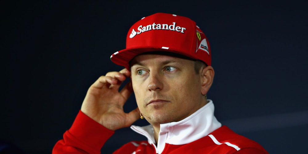 Kimi Räikkönen: "Queríamos volver a pista, pero la sesión se interrumpió"