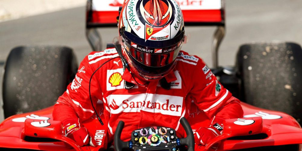Kimi Räikkönen: "Tuvimos un problema en el turbo que nos hizo perder tiempo en los Libres 1"