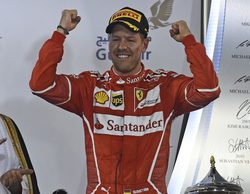 Sebastian Vettel, eufórico tras la victoria: "¡Un gran resultado gracias a todo el equipo!"