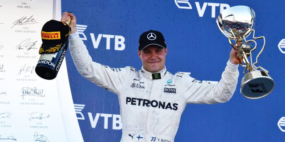 Valtteri Bottas: "Esta victoria me dará más confianza, será la primera de muchas"