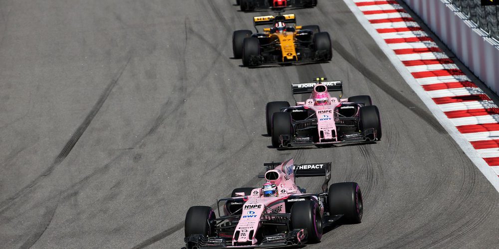 En Force India apuntan hacia el tercer lugar del campeonato de constructores