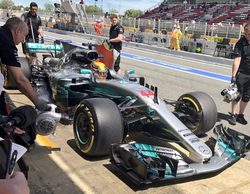 Lewis Hamilton encabeza los Libres 2 del GP de España 2017