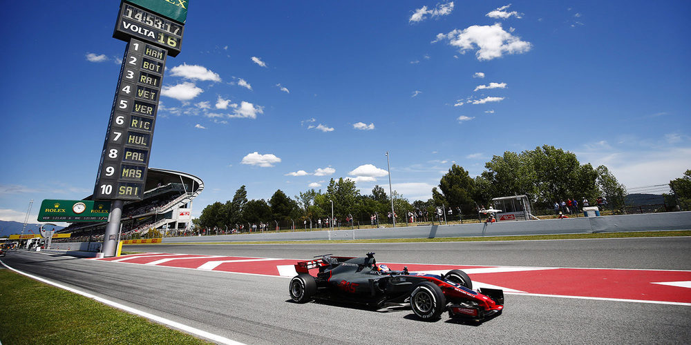 Romain Grosjean: "Si acertamos con los neumáticos podemos ganar mucho tiempo en la vuelta"