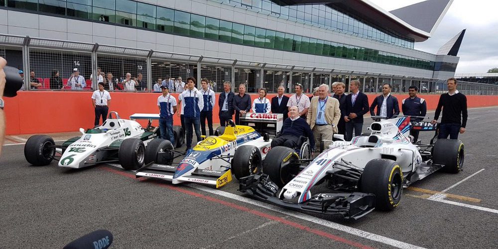 Williams celebró su 40 aniversario en Silverstone