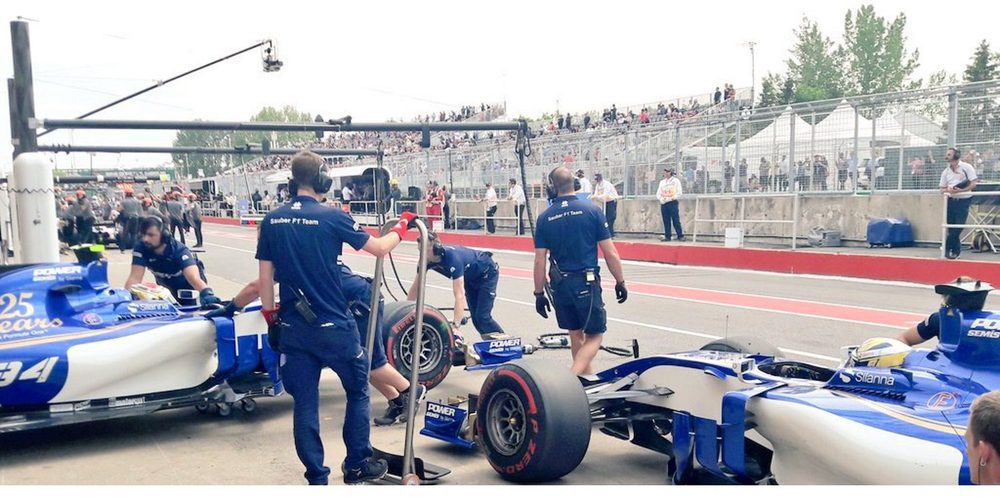 Marcus Ericsson: "Tuvimos un día decente, especialmente con los super blandos"