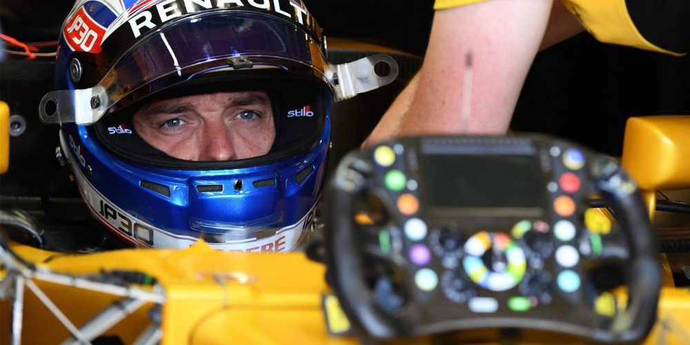 Jolyon Palmer: "Mi día terminó temprano, pero no hubo muchos daños en el coche"