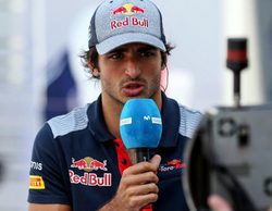 Carlos Sainz se queja de la peligrosidad de las resalidas en Bakú