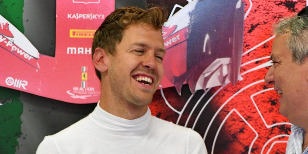 Sebastian Vettel: "El coche es bueno, tuve buenas sensaciones e hicimos progresos"