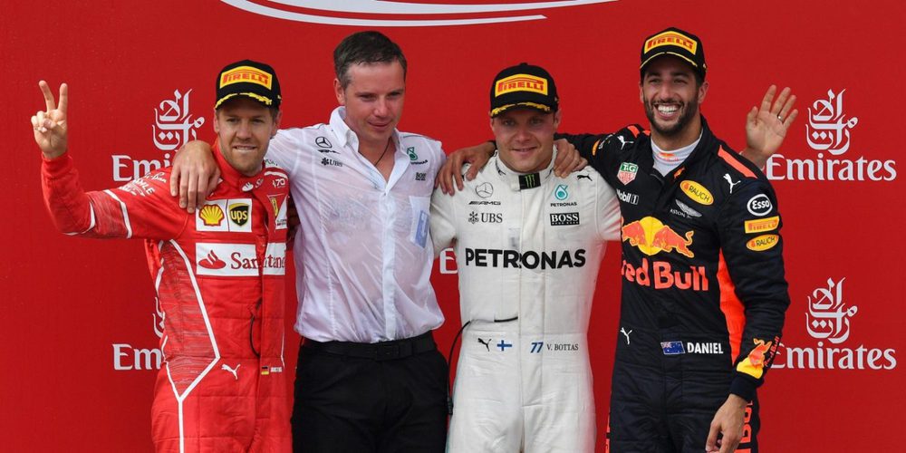 Valtteri Bottas domina de cabo a rabo una carrera aburrida para ganar el GP de Austria 2017