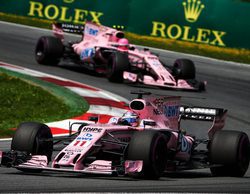 Esteban Ocon: "Estoy contento con los puntos, fue difícil pero hemos trabajado duro"