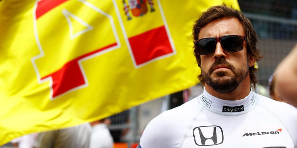 Fernando Alonso: "Buena salida, pero he sido un mero espectador"
