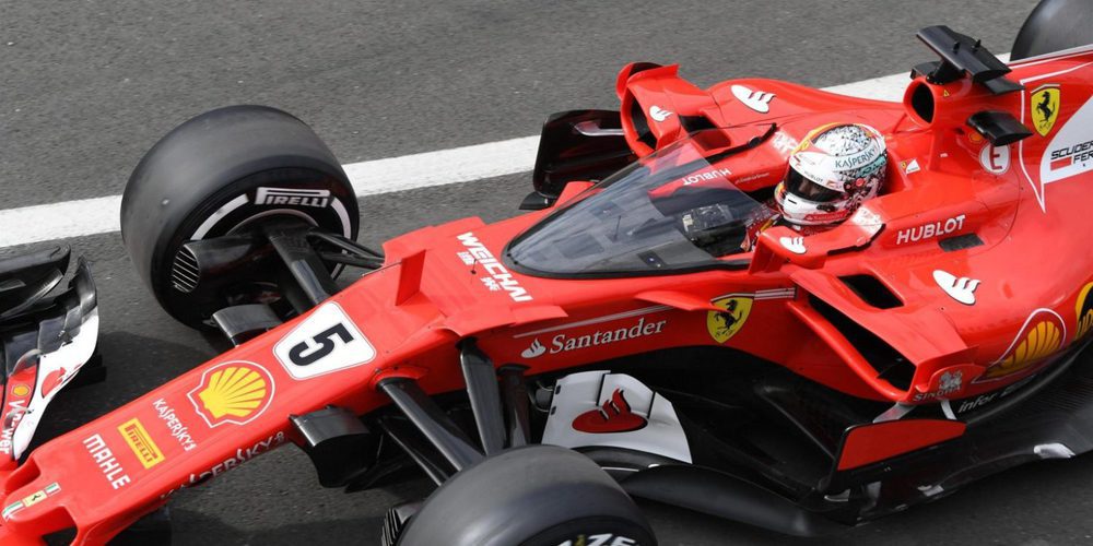 Sebastian Vettel: "No me gustó la visión con el escudo, creaba distorsión"
