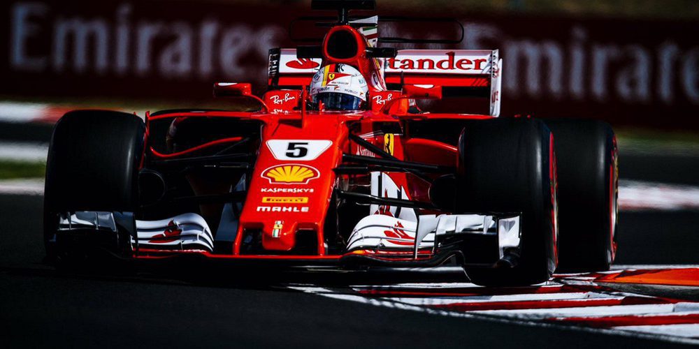 Sebastian Vettel encabeza los Libres 3 del GP de Hungría 2017