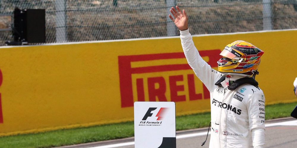 Lewis Hamilton: "Es una locura igualar el récord de Michael Schumacher"