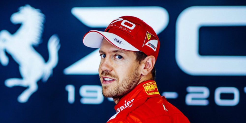 Sebastian Vettel: "Escuchas por todas partes que tienes que ganar aquí y si ganas, eres el héroe"