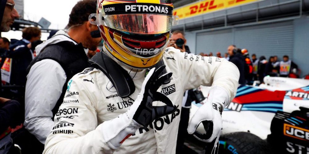 Lewis Hamilton: "La visibilidad hoy era muy reducida y era muy fácil cometer errores"