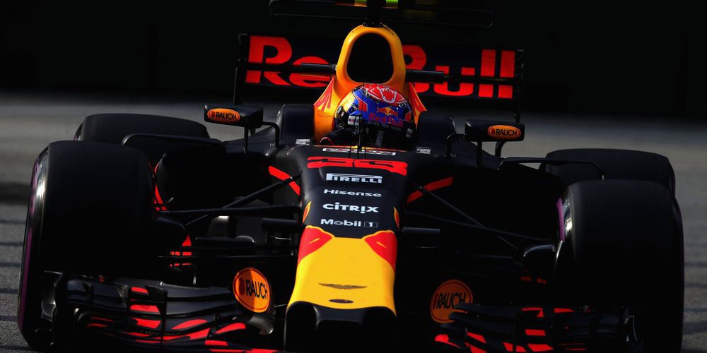 Max Verstappen, al frente en los Libres 3 del GP de Singapur