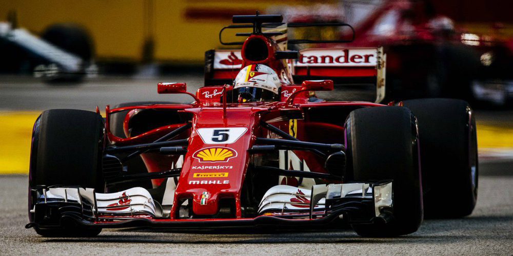 Sebastian Vettel vuela en Singapur y logra la 'pole': "Hoy me puedo ir sonriendo"
