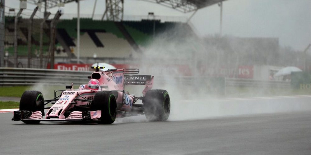 Esteban Ocon: "Ha sido un día raro"