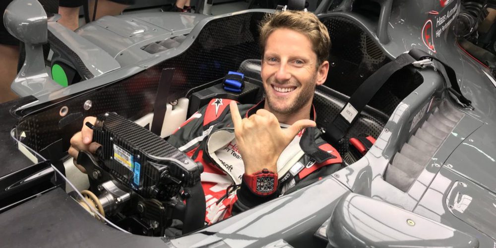 Romain Grosjean: "Hemos aprendido mucho, nuestra competitividad era buena con los blandos"