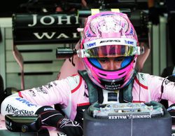 Esteban Ocon, 6º: "Estoy muy contento, estamos en buena forma para mañana"