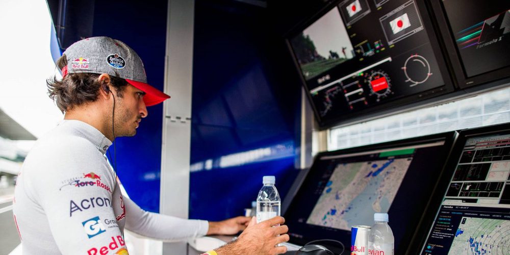 Carlos Sainz: "El accidente en la primera sesión fue una lástima"