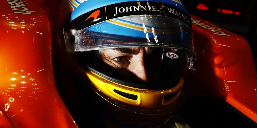 Fernando Alonso: "Hemos hecho varias pruebas en la primera sesión de entrenamientos libres"