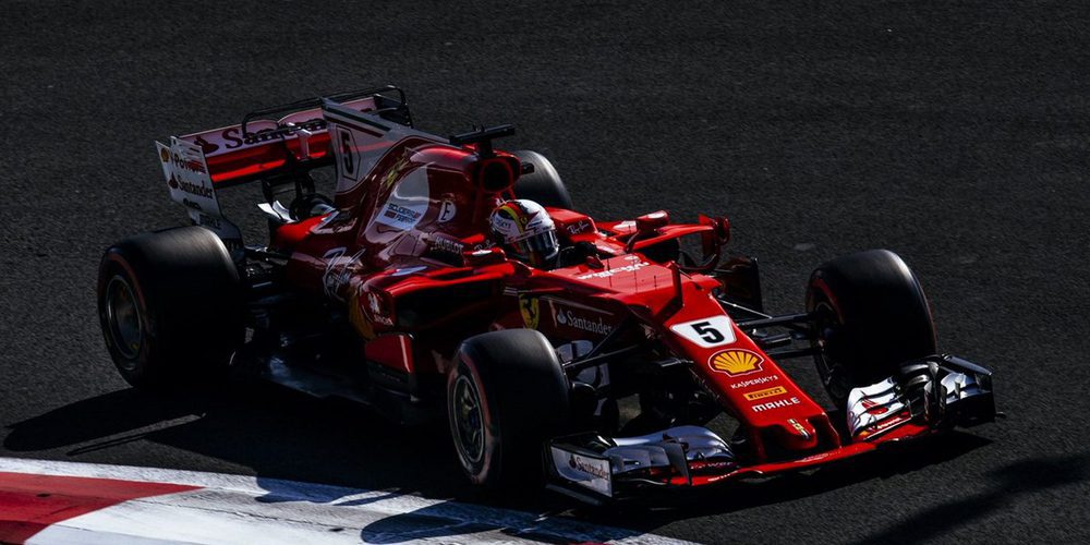 Sebastian Vettel da la sorpresa y se lleva una reñida pole en el GP de México 2017