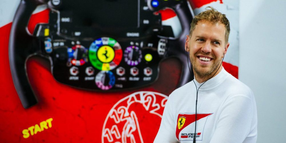 Sebastian Vettel, 1º: "Estoy muy feliz, nos merecemos este resultado"