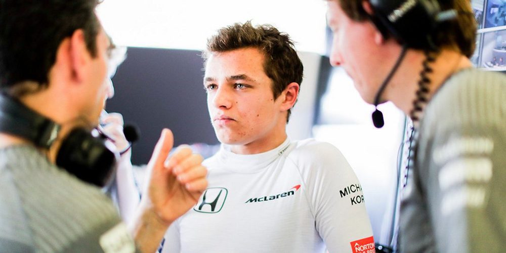 Lando Norris será el tercer piloto de McLaren en 2018