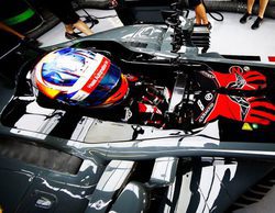 Romain Grosjean: "Tuvimos un problema eléctrico en los Libres 2, tenemos que encontrar una solución"